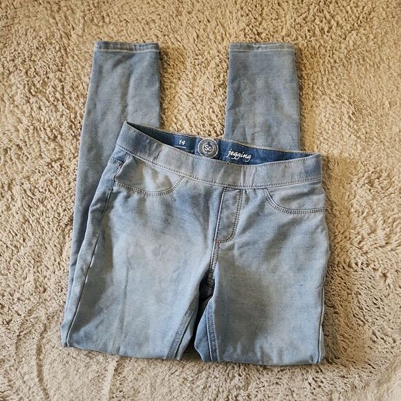 Girls size 14 SO leggings jeans stretchy - Picture 1 of 2